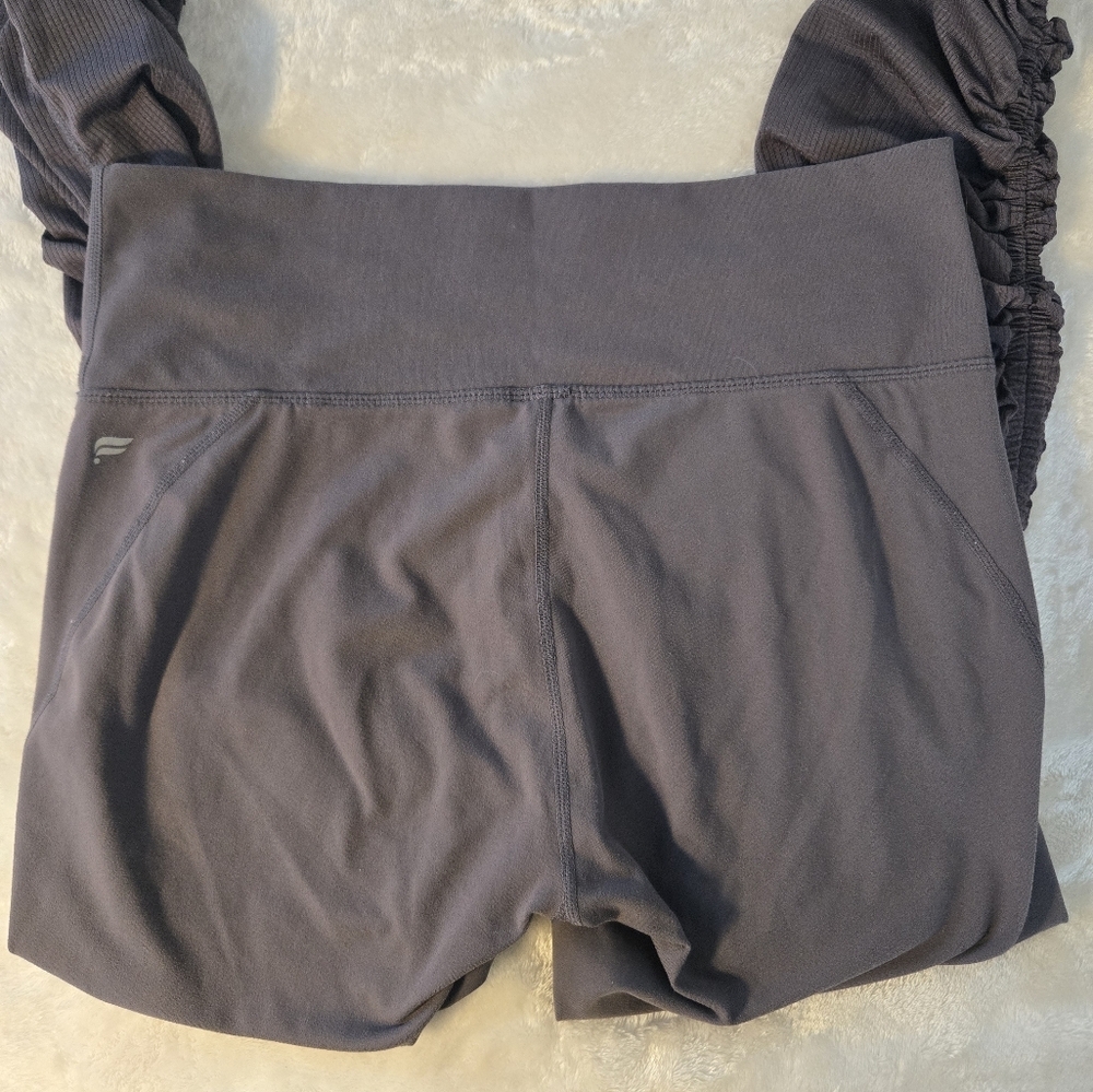 Fabletics Cashel Foldover PureLuxe Leggings in Mauve/Purple - Size L - Picture 8 of 12